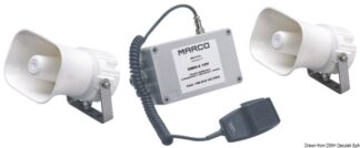Tromba con fischio 112 dB 24 V a 2 altoparlanti - 21.428.24 Osculati