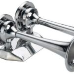 Tromba cromata 2 corni 12 V - 21.443.12 Osculati
