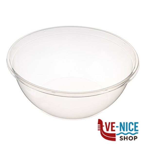INSALATIERA TRASPARENTE cm 22 Pz 3 RE-USABLE DOPLA 34034 MONOUSO PLASTICA C - immagine 2