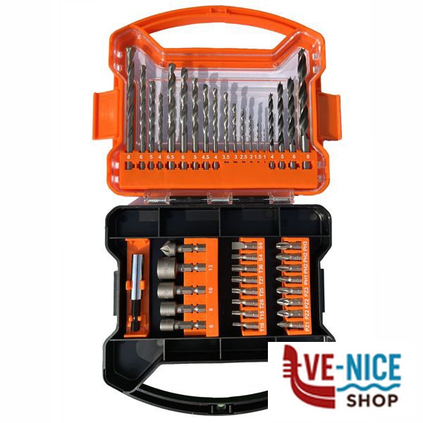 PUNTE ASSORTITE Sr Pz 41 EXCEL 11883 41pcs Drill bit PUNTE ELICOIDALI SERIE F - immagine 2