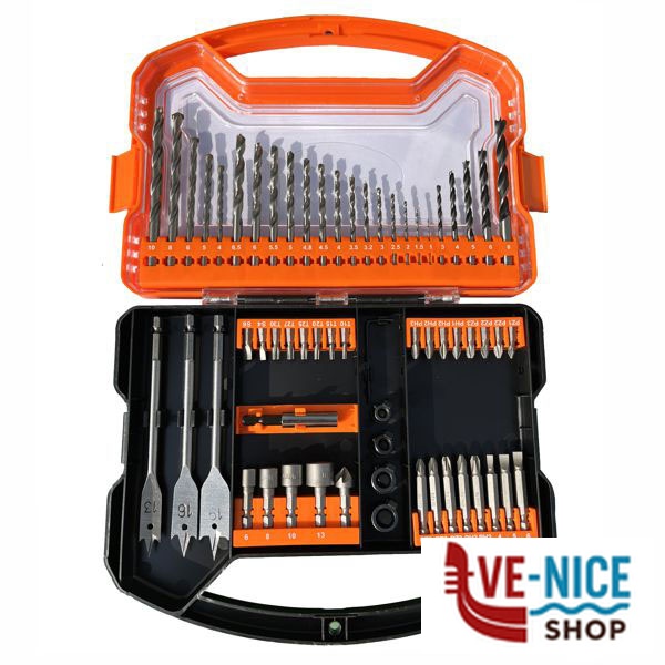 PUNTE ASSORTITE Sr Pz 62 EXCEL 11884 62pcs Drill bit PUNTE ELICOIDALI SERIE F - immagine 2