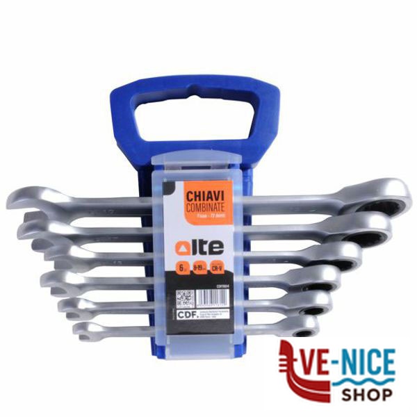 CHIAVI COMBINATE CV 8/19 Pz 6 CRICCO F ALTE 11614 CHIAVI COMBINATE F - immagine 3