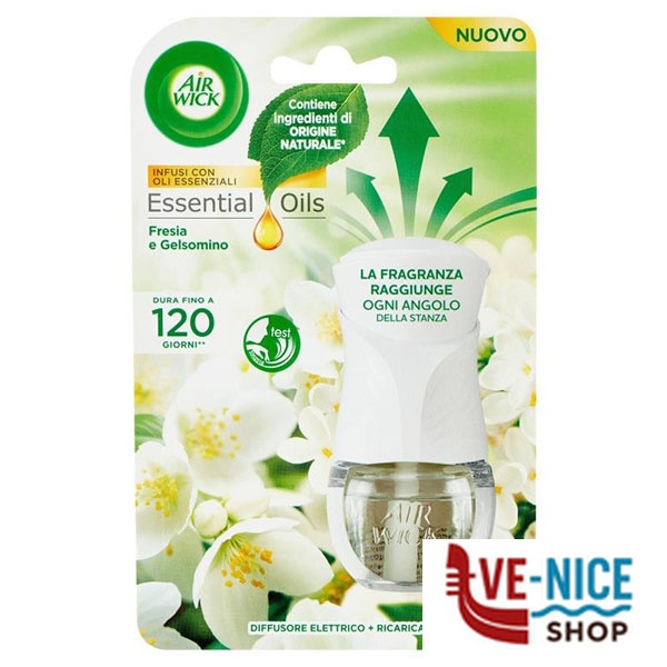DIFFUSORE ESSENZA ELETTRICO FRESIA AIR WICK DEOCASASPIAIWB5 DIFFUSORI E OLII C - immagine 2