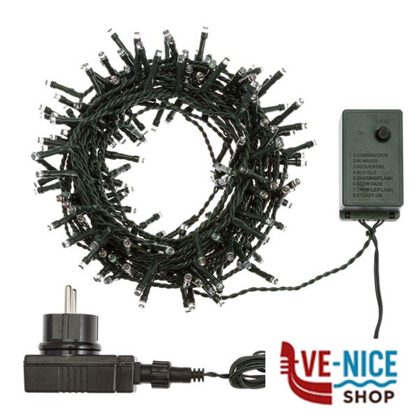 CATENA EST. LED 180 B.CALDO 7,5 TLE 30817 LOTTI 30817 LUCI DECORATIVE C - immagine 3