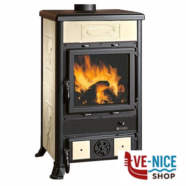 STUFA LEGNA ROSSELLA R1 LIBERTY PANNA NORDICA 3004102 - 5 S STUFE LEGNA F - immagine 3