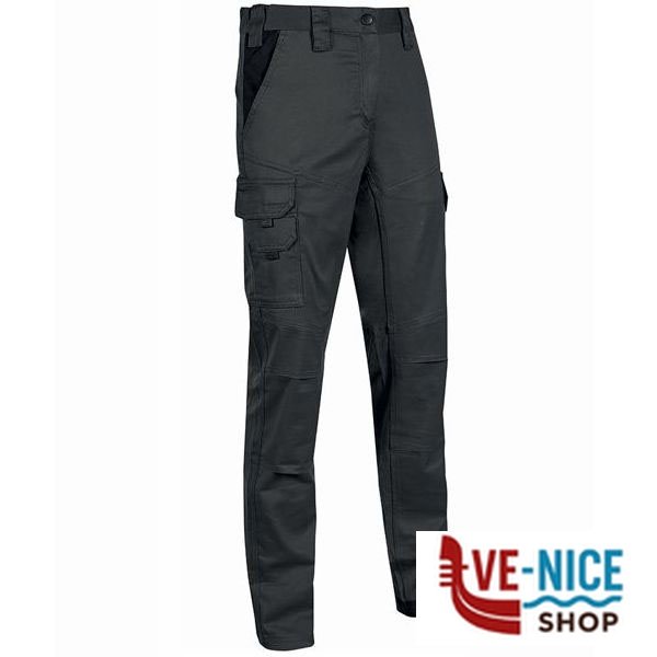 PANTALONE BLACK CARBON XXL GUAPO UPOWER ST211BC-XXL INDUMENTI LAVORO F - immagine 2