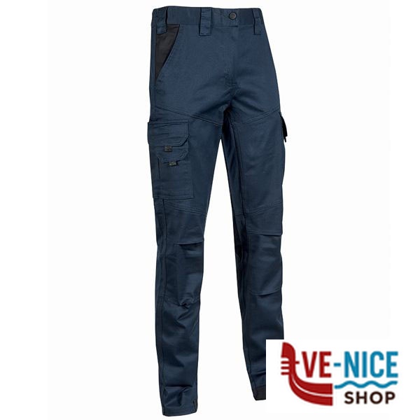 PANTALONE WESTLAKE BLUE S GUAPO UPOWER ST211WB-S INDUMENTI LAVORO F - immagine 3