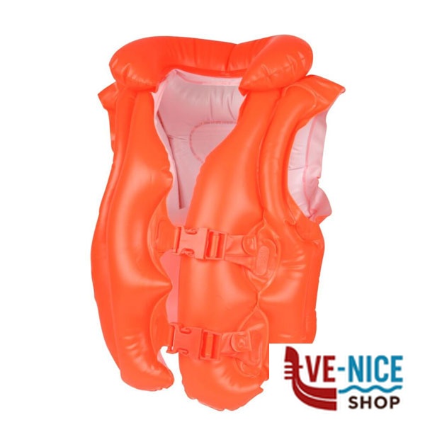 SALVAGENTE GIUBBINO DELUXE 50x47 INTEX 58671ER GONFIABILI ACCESS.MARE INTEX C - immagine 2