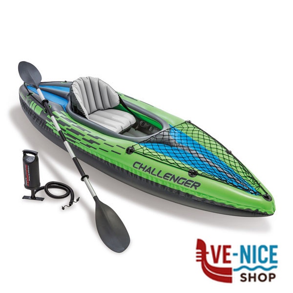KAYAK CHALLENGER K1 274x 76 INTEX 68305 GONFIABILI ACCESS.MARE INTEX C - immagine 3
