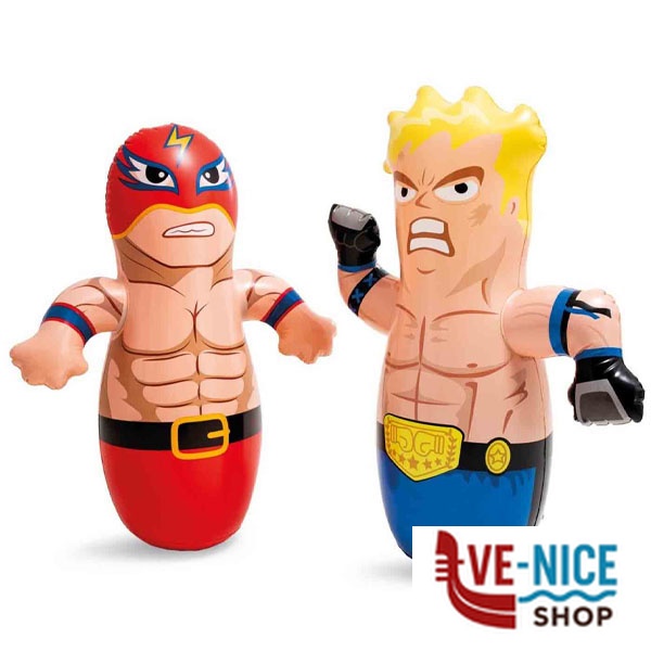GIOCO GONFIABILE PUNCHING BALL WRESTLER h 94 INTEX 44672NK GONFIABILI ACCESS.MARE INTEX C - immagine 2