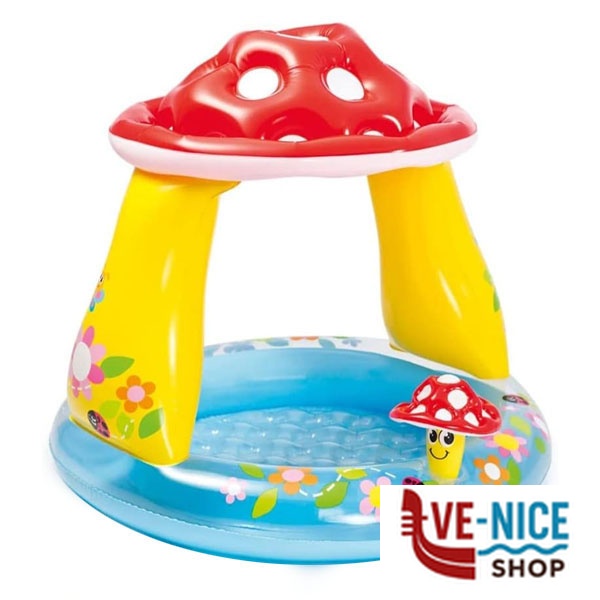PISCINA TONDA FUNGO 102 h 89 INTEX 57114NP PISCINE GONFIABILI INTEX C - immagine 3