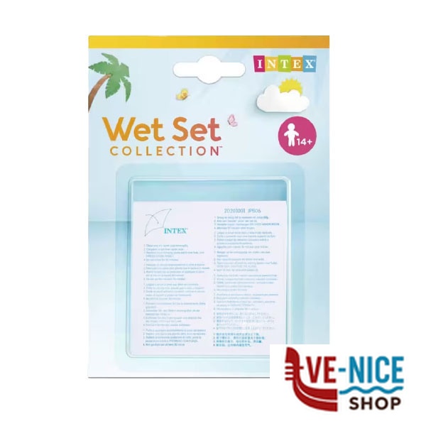 KIT RIPARAZIONE PEZZA PESANTE Pz 6 INTEX 59631NP PISCINE GONFIABILI INTEX C - immagine 2