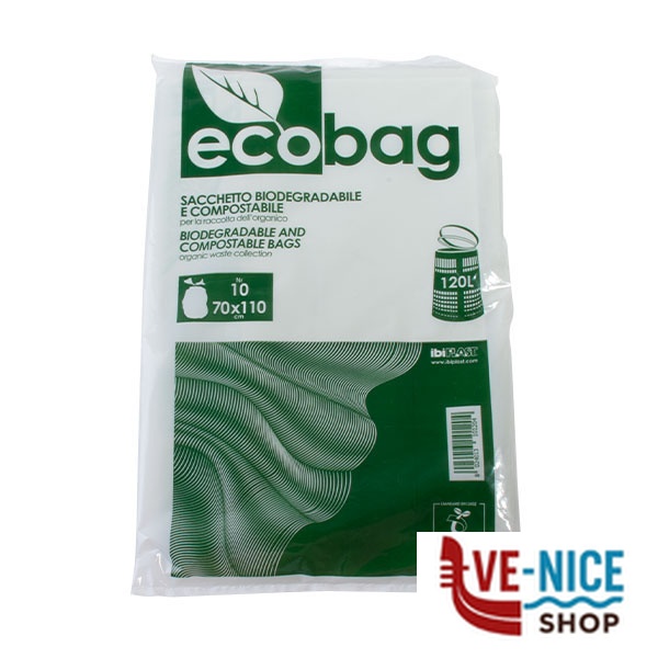 SACCO IMM.BIO 50x 60 g 12 Pz 15 IBIPLAST 0000E035R01522X SACCHI IMMONDIZIA C - immagine 2