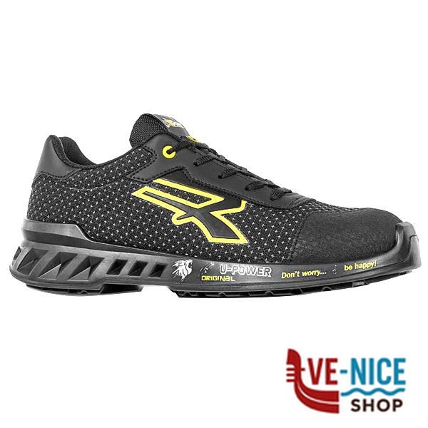 SCARPE MATT NERO/GIALLO BASSE 42 S3 UPOWER 0RV20014-42 SCARPE ANTINFORTUNISTICHE F - immagine 2