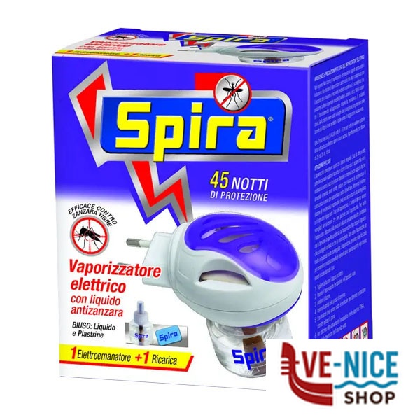 ELETTROEMANATORE SPINA RICARICA LIQUIDA SPIRA 10614 INSETTICIDI C - immagine 2