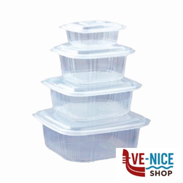CONTENITORE QUAD l 0,75 15x15 h 5,7 Pz 10 EUROPACK 15248501 MONOUSO PLASTICA C - immagine 2