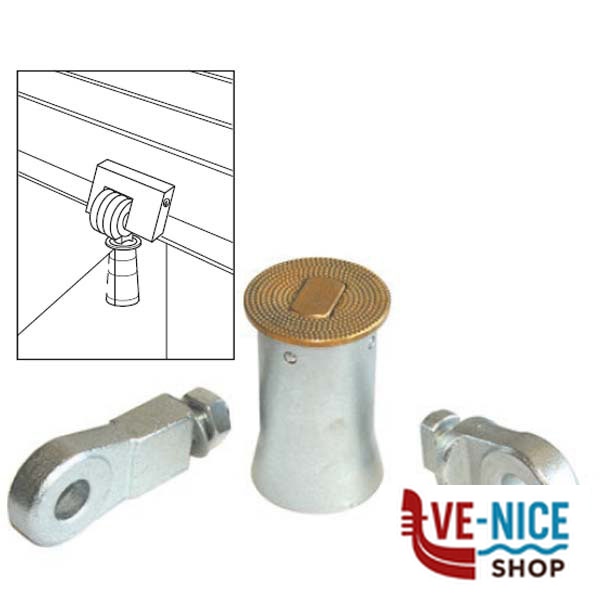 BLOCCASERRANDE PAVIMENTO 2830 POTENT 2830/40/630 POTENT LUCCHETTI S - immagine 2