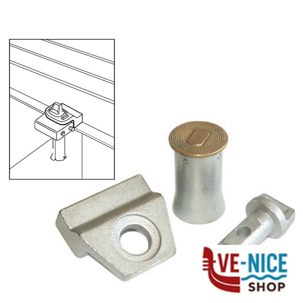 BLOCCASERRANDE PAVIMENTO 2830B POTENT 2830B/40/630 POTENT LUCCHETTI S - immagine 2