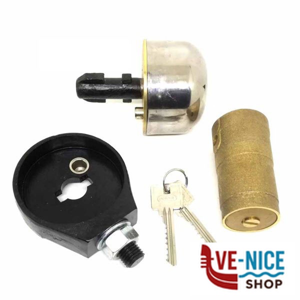 BLOCCASERRANDE PAVIMENTO LUCCHETTO 2600 POTENT 2600.15 POTENT LUCCHETTI S - immagine 2