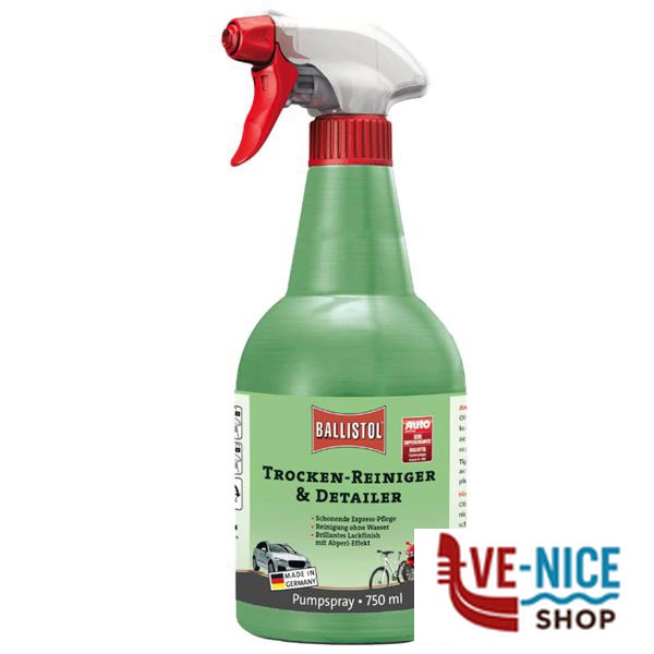 DETERGENTE AUTO SECCO ml 750 BALLISTOL 25086 ACCESSORI AUTO F - immagine 3