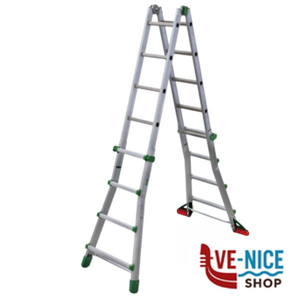 SCALA MULTIUSO ALL EUROBRIKO 3 GR.4+5 EN131 FACAL BK/3A SCALE MULTIUSO-TRABATTELLI F - immagine 3