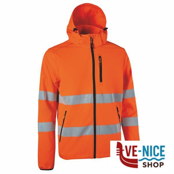GIACCA ALTA VISIB. ARANCIO XXL CURSA UPOWER HY318OF-XXL (CY) INDUMENTI LAVORO F - immagine 2