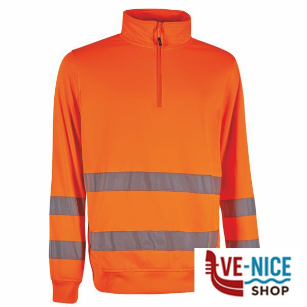 FELPA ALTA VISIBILITA' ARANCIO S FELIS UPOWER HY319OF-S (CY) INDUMENTI LAVORO F - immagine 4