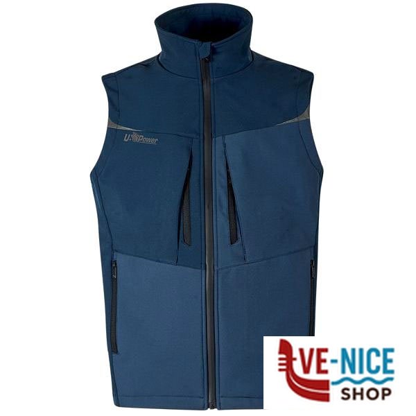 GILET DEEP BLUE XXL BRIO UPOWER WFU341DB-XXL INDUMENTI LAVORO F - immagine 3