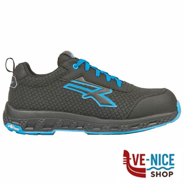 SCARPE STINGER NERO/BLU BASSE 44 S3 UPOWER RE20084-44 SCARPE ANTINFORTUNISTICHE F - immagine 2