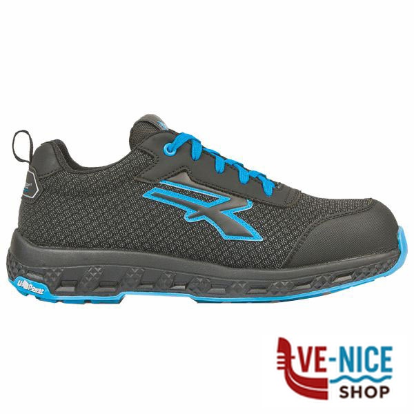 SCARPE STINGER NERO/BLU BASSE 39 S3 UPOWER RE20084-39 SCARPE ANTINFORTUNISTICHE F - immagine 3