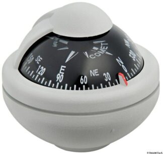 Bussola Riviera Comet 1 da 2" grigia con staffa - 25.006.03 Osculati