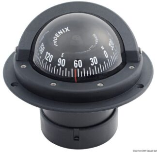Bussola Riviera 3" BH1/AV - 25.015.10 Osculati