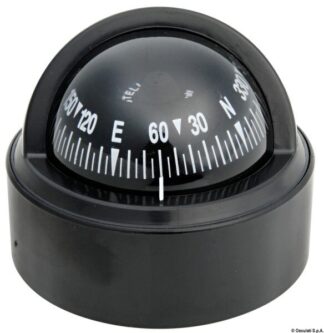Bussola Riviera 2" 1/2 BS1 nera/nera - 25.025.00 Osculati