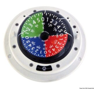 Bussola tattica Riviera 3" bianca - 25.030.51 Osculati