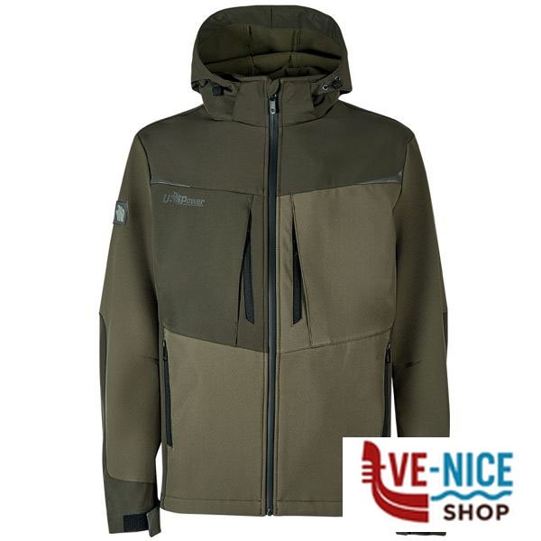 GIACCA DARK GREEN XXL VERVE UPOWER FU340DG-XXL INDUMENTI LAVORO F - immagine 2