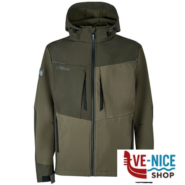 GIACCA DARK GREEN L VERVE UPOWER FU340DG-L INDUMENTI LAVORO F - immagine 3