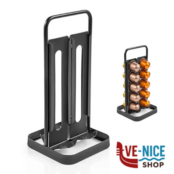 PORTA CAPSULE NESPR.20 cm 10 h 22 ONLINE TESCOMA 900908 PORTACIALDE C - immagine 3