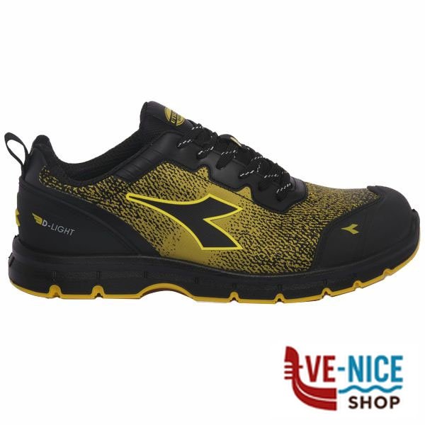 SCARPE RUN ATOM EVO NERO/GIA. BASSE 40 S3 DIADORA 182047-C4133/40 SCARPE ANTINFORTUNISTICHE F - immagine 3