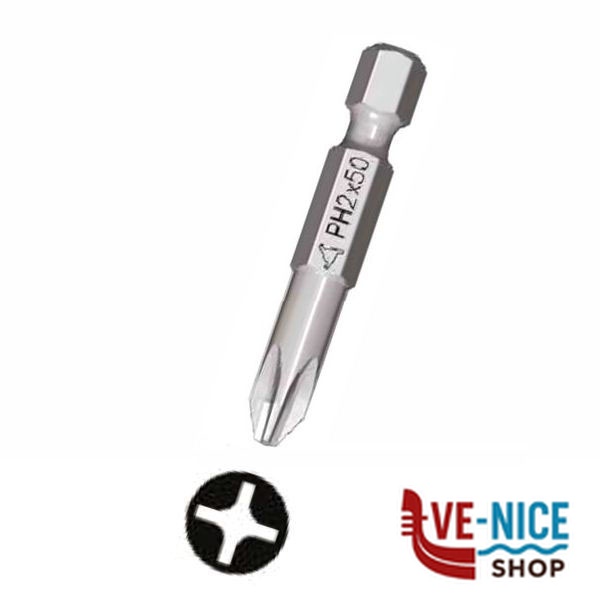 INSERTO mm 50 PH 2 Pz 5 ESSENTIAL LTI 61051045005 AVVITATORI - INSERTI F - immagine 2