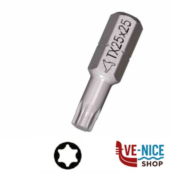 INSERTO mm 25 TX 40 Pz 5 ESSENTIAL LTI 9216361094055 AVVITATORI - INSERTI F - immagine 2