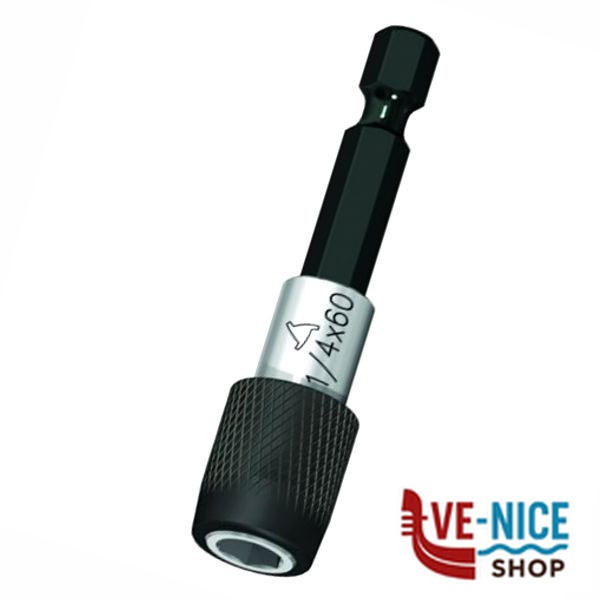 PORTAINSERTI MAGNETICO mm 60 1/4" BLOCCO LTI 62016005001 AVVITATORI - INSERTI F - immagine 2