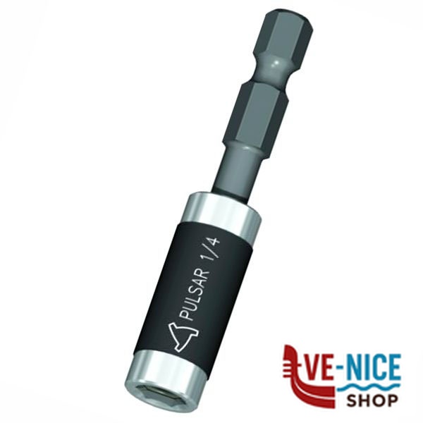 PORTAINSERTI MAGNETICO mm 60 1/4" ANTISHOCK LTI 62035005001 AVVITATORI - INSERTI F - immagine 2