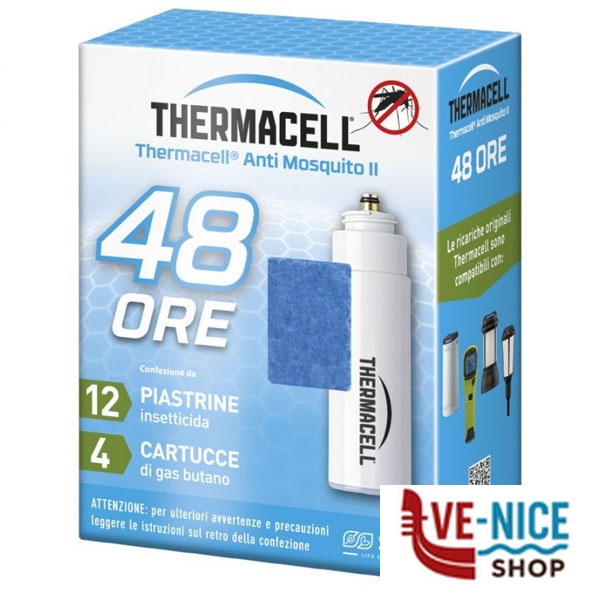 RICARICA DISPOSITIVO REPEL. h 48 Pz 16 THERMACELL 86601651 CATTURA INSETTI C - immagine 2
