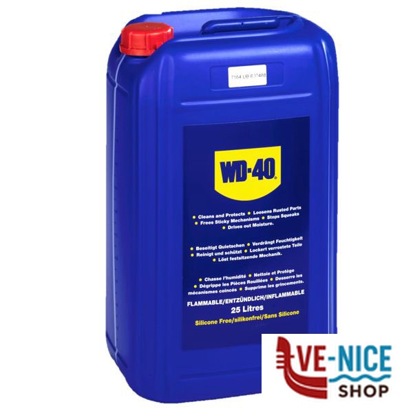 LUBRIFICANTE TANICA l 25 WD40 49025/E-44025 OLI E ADDITIVI VARI F - immagine 2