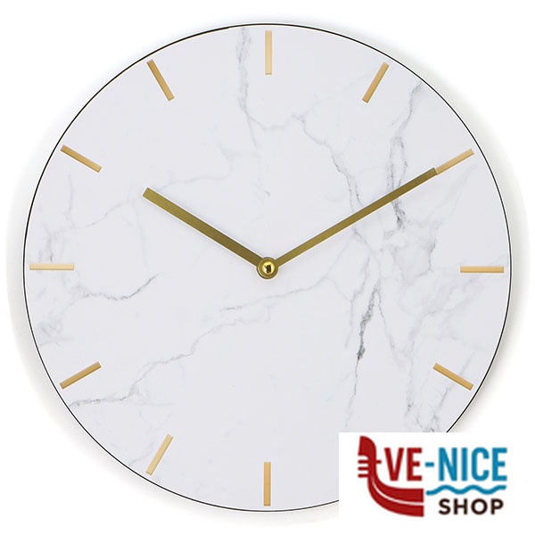 OROLOGIO MURO MARMO cm 30 XTRA 12491 GH30303 - M2188 OROLOGI SVEGLIE C - immagine 2