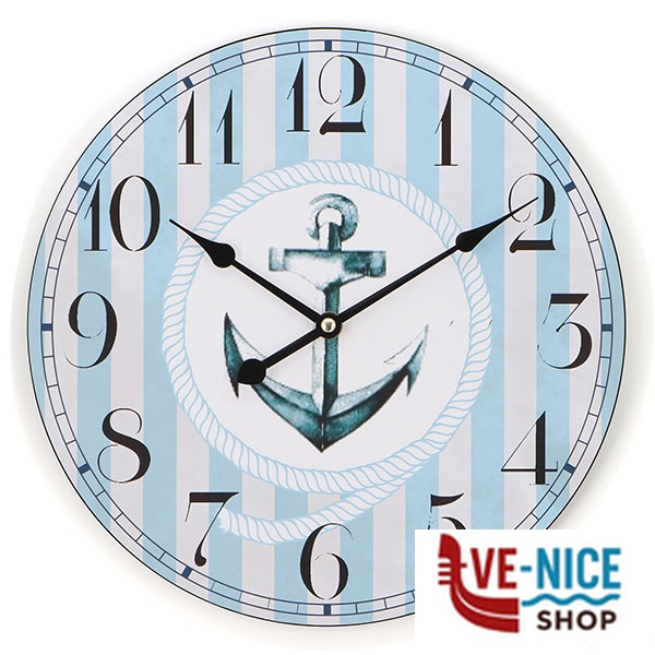 OROLOGIO MURO ANCORA cm 30 XTRA 12495 GH20867 - M2188 OROLOGI SVEGLIE C - immagine 2