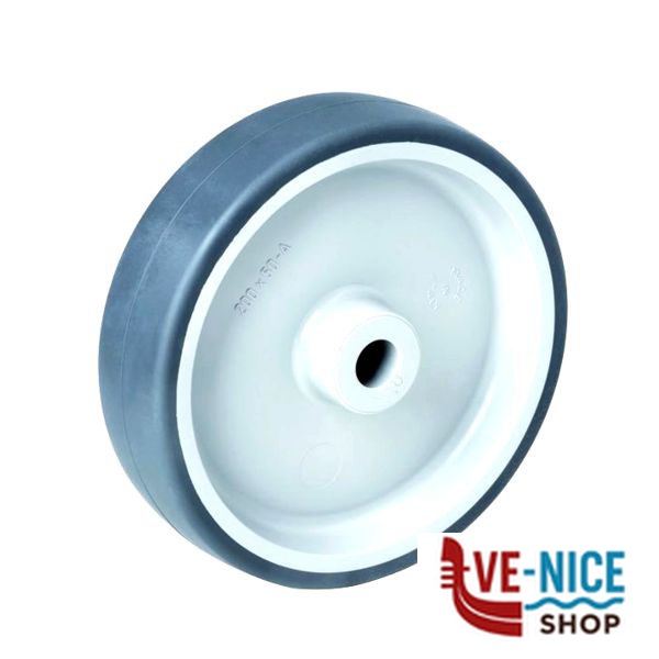 RUOTA GOMMA TERMOPL. f.12 100x30 711132 TR 711132 RUOTE INDUSTRIALI F - immagine 3
