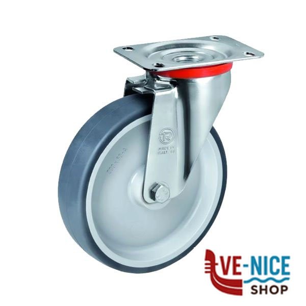 RUOTA GOMMA TERMOPL.PG 100x 85 125x35 714203 TR 714203 RUOTE INDUSTRIALI F - immagine 3