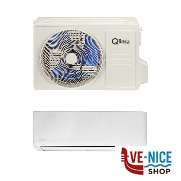 CONDIZIONATORE SPLIT BTU 9000 S1709 QLIMA S1709(S1709 IN+S1709 OUT) VENTILATORI E CONDIZIONATORI C - immagine 2
