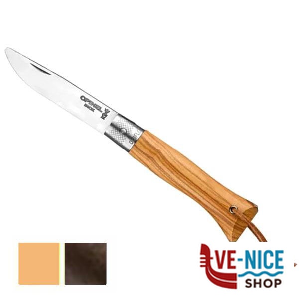 COLTELLO OPIFLEX INOX N. 6 NEO6 OLIVO OPINEL 002504 COLTELLI RONCOLINE F - immagine 2